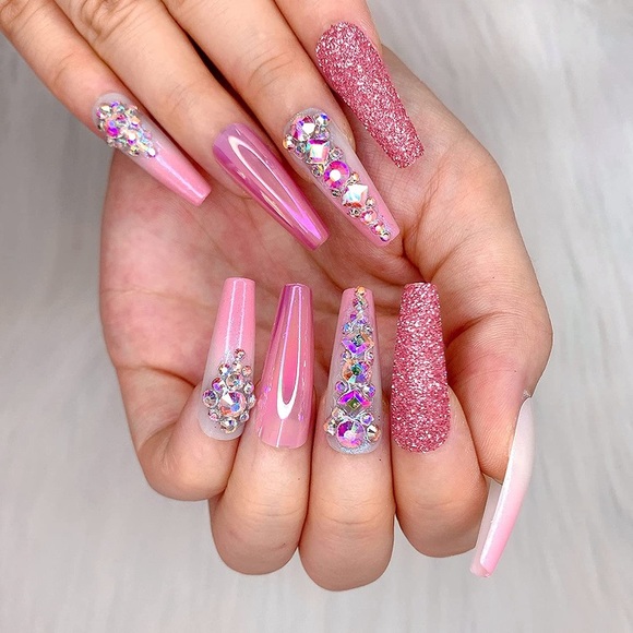 Other - Ballerina Full Cover False Nails for Women